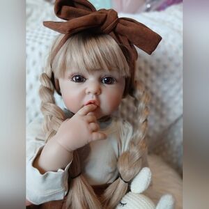 24" Realistic Reborn Toddler Girl Doll Kids Toy Collectable Therapy Baby